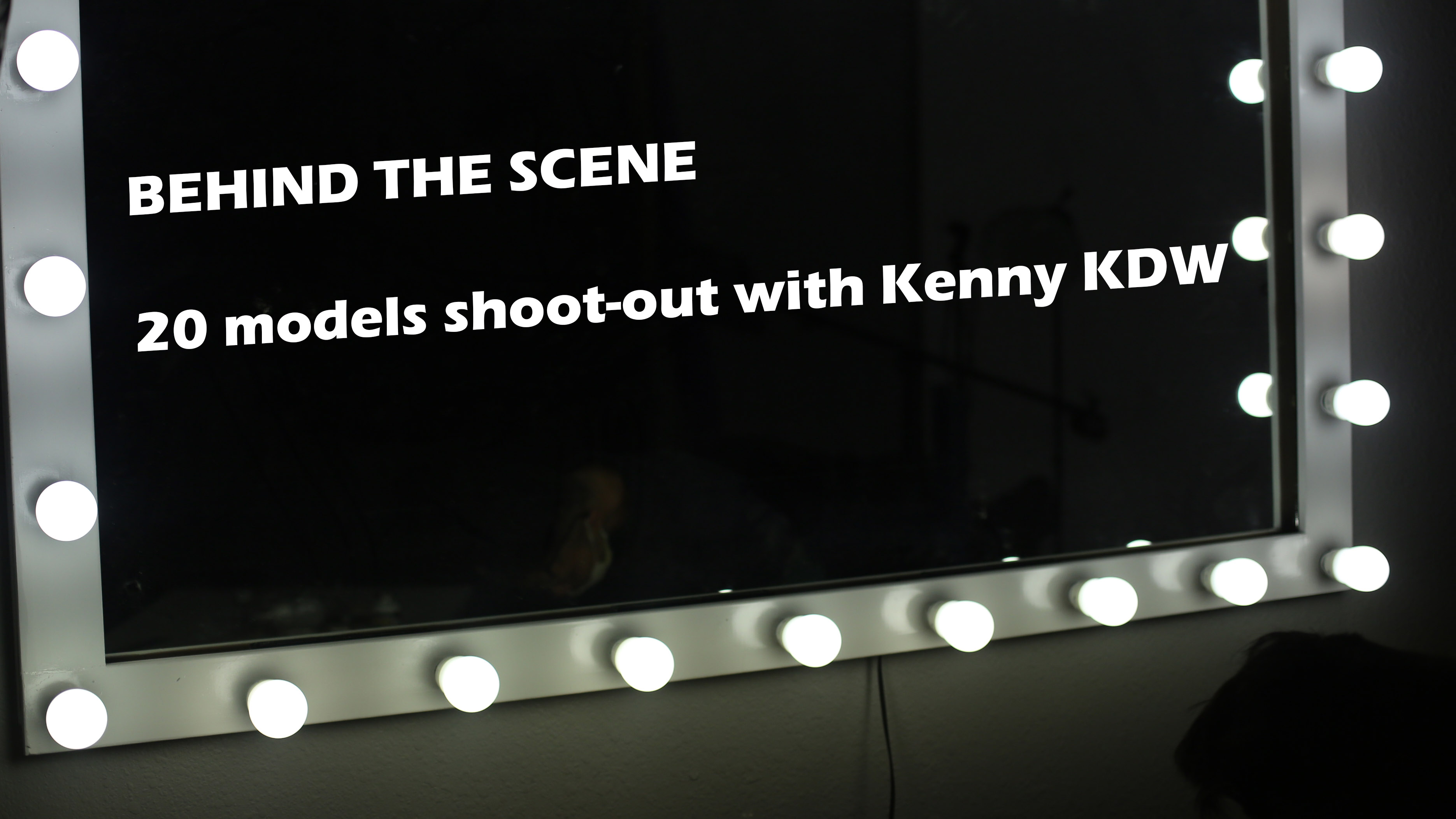20+ models shoot out with Kenny KDW